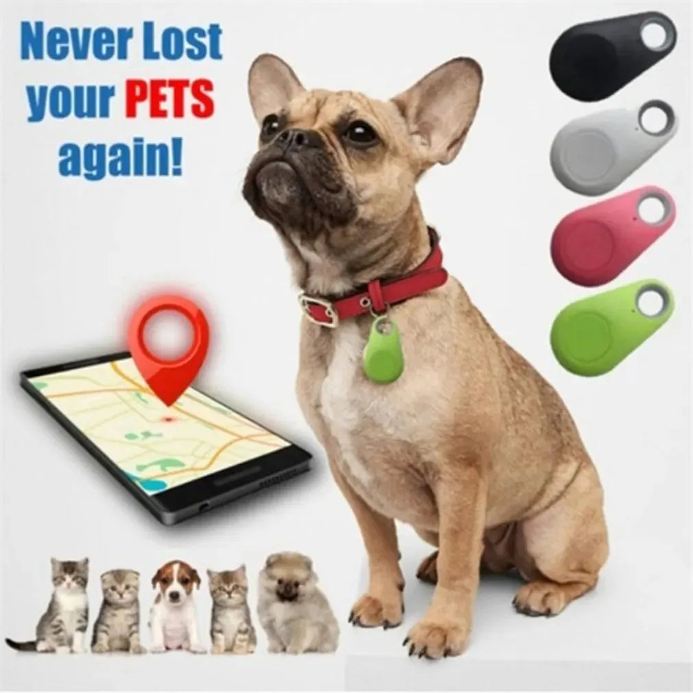 1/2pcs Mini Smart GPS Tracker Key Finder Locator Wireless Bluetooth Anti Lost Alarm Sensor Device For Kids Pets Dog Key Bicycle