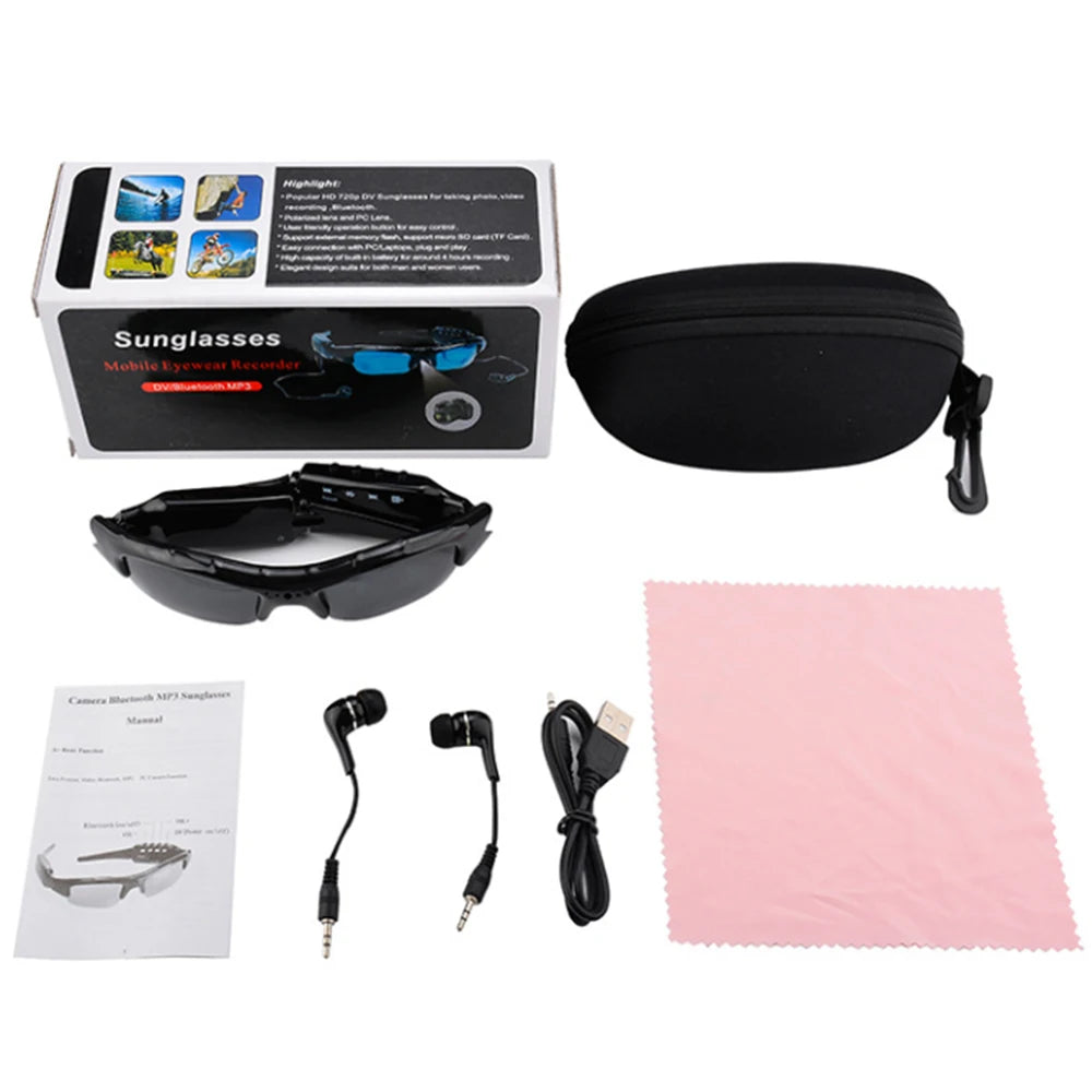 HD Camera Sunglasses – Sport DVR & Driving Cam 1080P