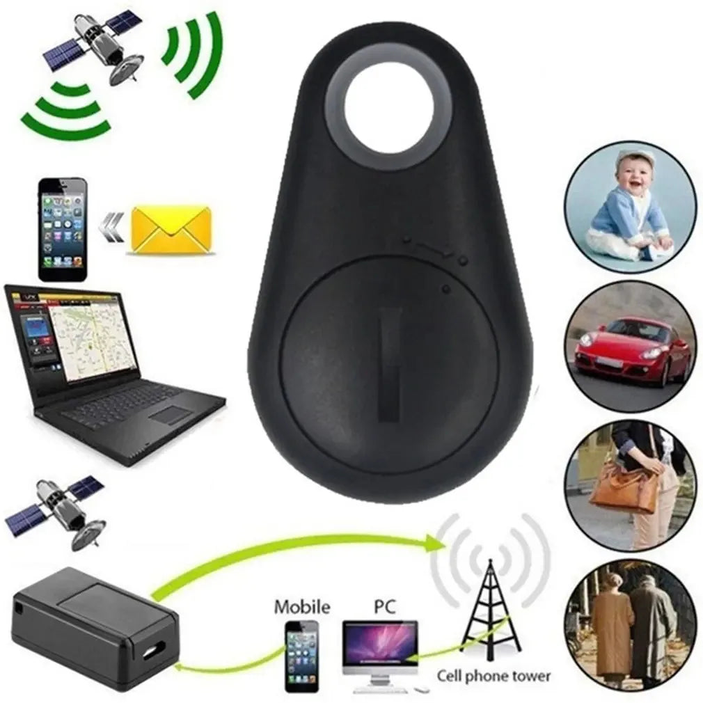 1/2pcs Mini Smart GPS Tracker Key Finder Locator Wireless Bluetooth Anti Lost Alarm Sensor Device For Kids Pets Dog Key Bicycle