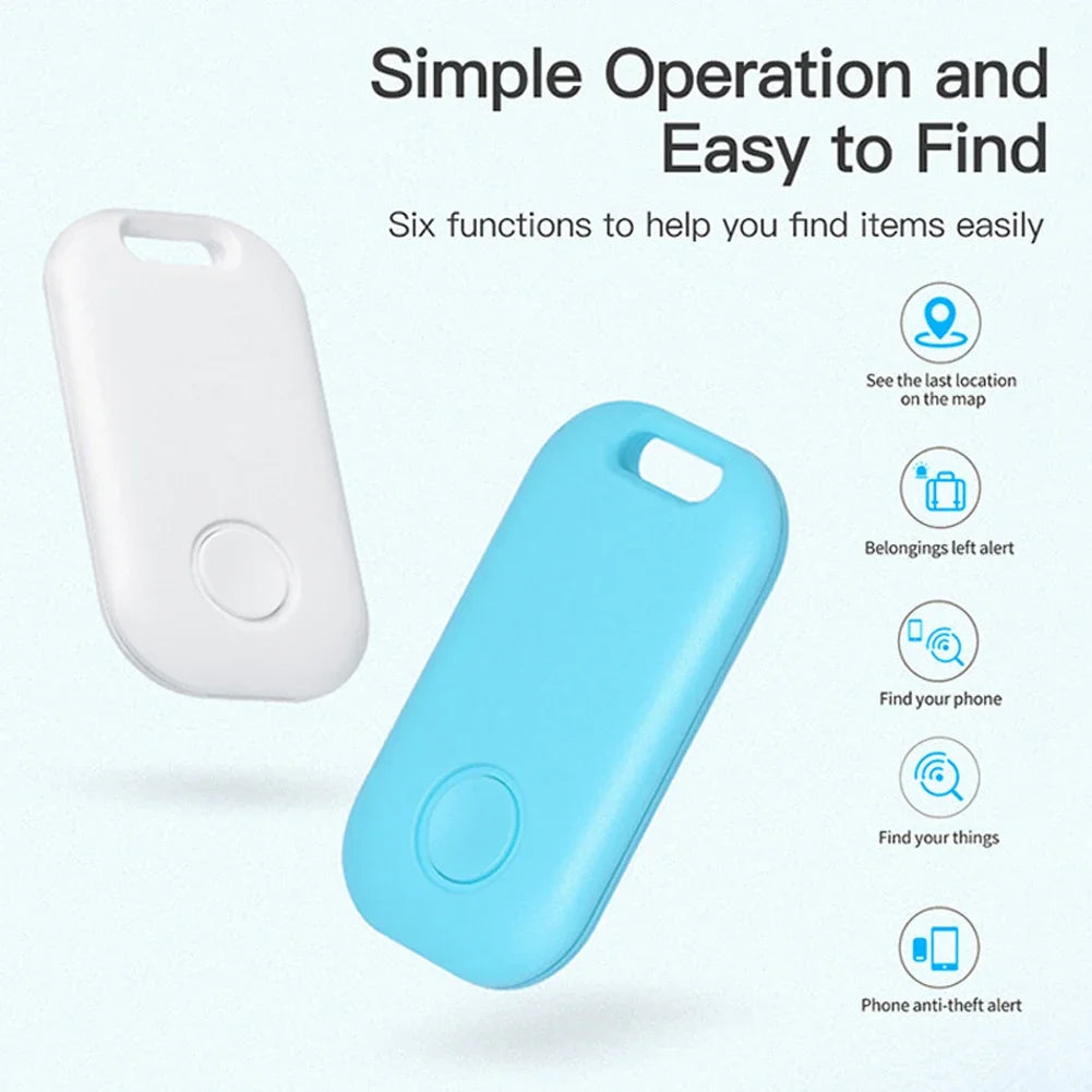 Tuya Smart Finder GPS Tracker Keychain Anti Lost Alarm&find Things Easily Wireless Location Tracker Tag 2-way Search Key Finder