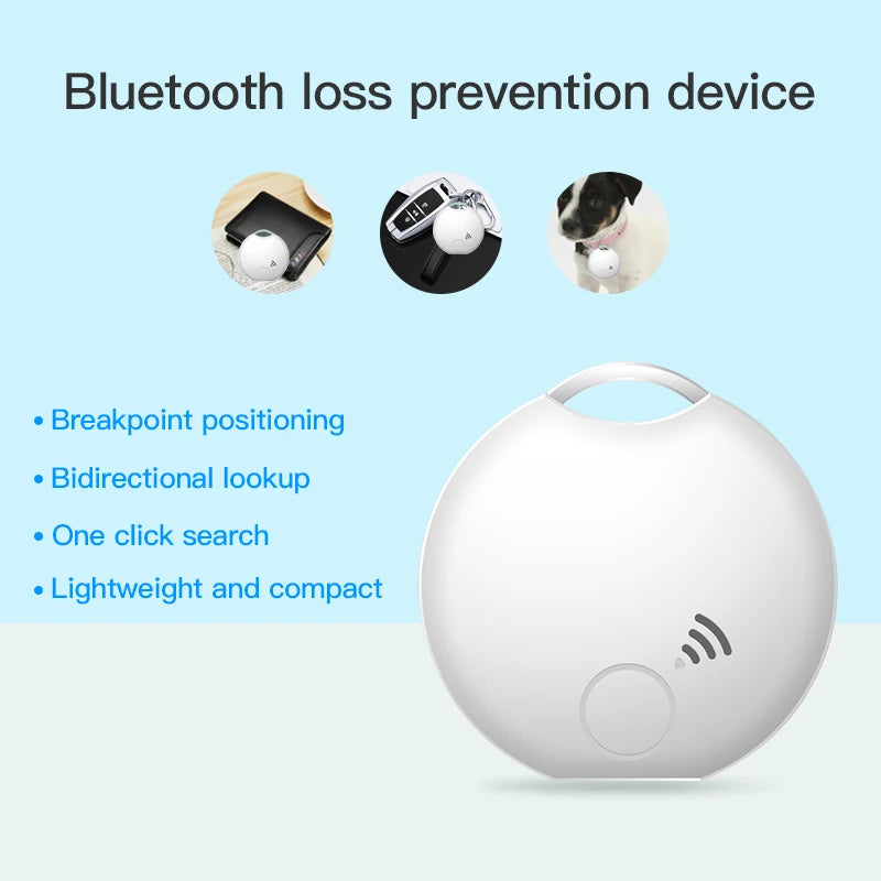 Tuya Smart Bluetooth Anti-loss Device Key Wallet Wireless Finder Smart Electronic Tracker Portable Pet Ltem Finder