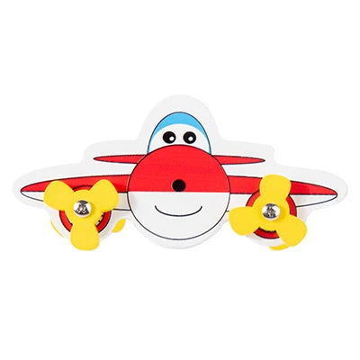 Montessori Busy Board Accessories DIY Toys Baby Wooden Activity Sensory Busyboard Parts Learning Educational Toy for Children