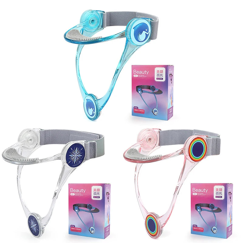 Posture Corrector Fixation Foldable PC TPU Adjustable Support Frame Neck Braces Prevent Head Low Double Chin Neck Forward Tilt