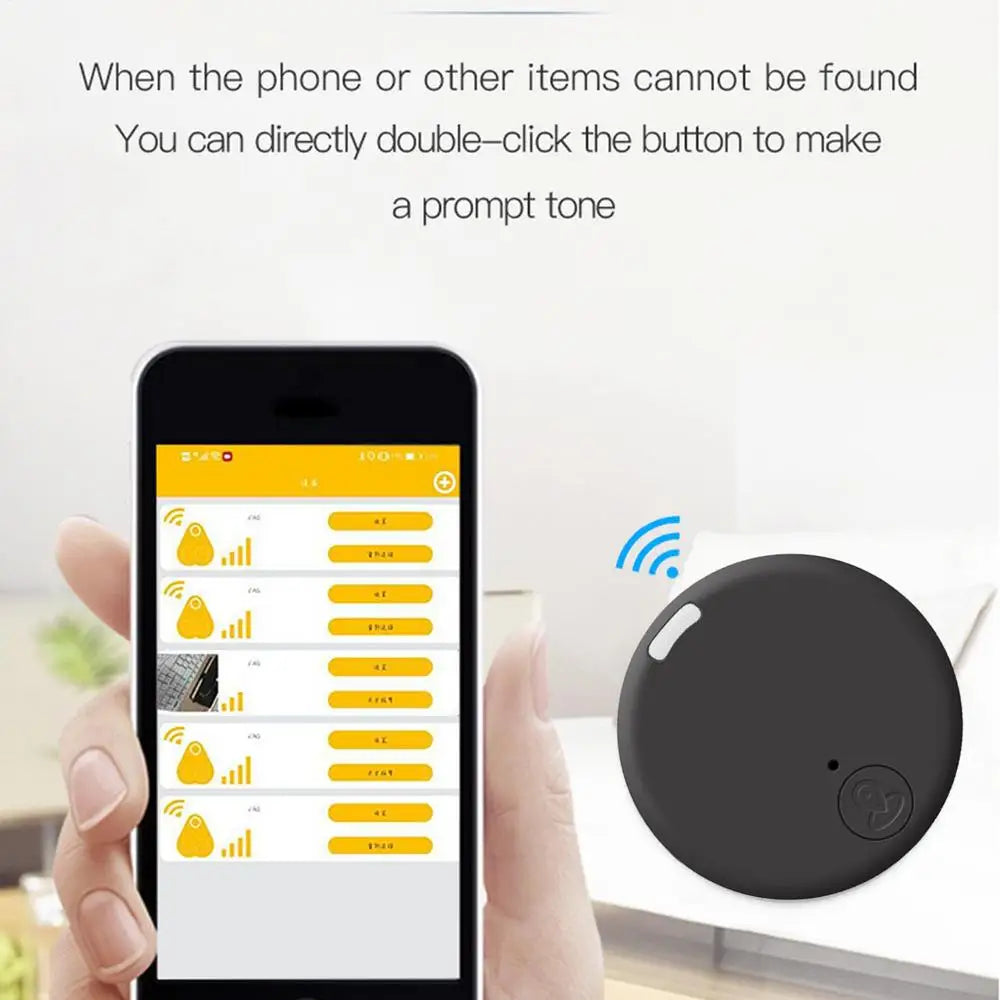 Mini GPS Locator AntiLost Alarm Wallet Keychain Smart Tag BluetoothCompatible Tracer Keychain Dog Pet Child Tracker Key Finder