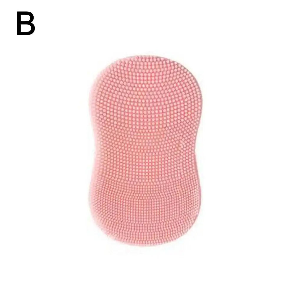 Facial Silicone Facial Cleansing Brush Handheld  Facial Deep Cleansing  Exfoliator Blackhead Pore Cleaner Skin Care TooL