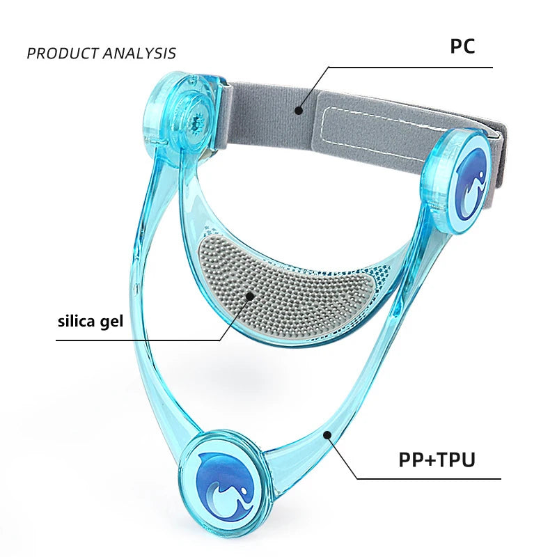 Posture Corrector Fixation Foldable PC TPU Adjustable Support Frame Neck Braces Prevent Head Low Double Chin Neck Forward Tilt