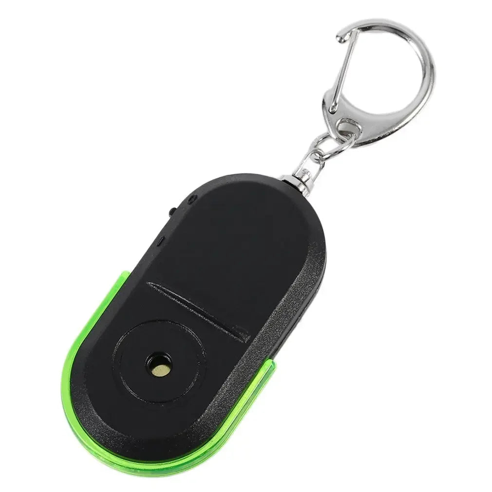 Smart Anti-Lost Key Locator Finder Tracker LED Whistle Key Finder Flashing Beeping Sound Alarm With Keychain Whistle