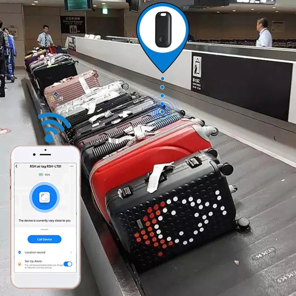 Tuya Smart Finder GPS Tracker Keychain Anti Lost Alarm&find Things Easily Wireless Location Tracker Tag 2-way Search Key Finder