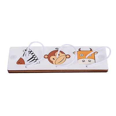Montessori Busy Board Accessories DIY Toys Baby Wooden Activity Sensory Busyboard Parts Learning Educational Toy for Children