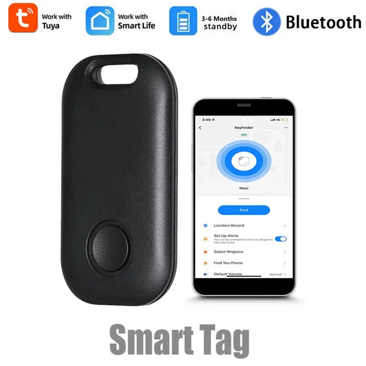 Tuya Smart Finder GPS Tracker Keychain Anti Lost Alarm&find Things Easily Wireless Location Tracker Tag 2-way Search Key Finder