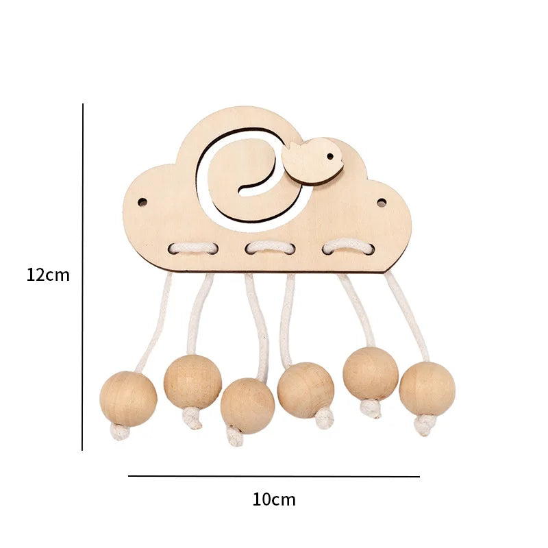 Montessori Busy Board Accessories DIY Toys Baby Wooden Activity Sensory Busyboard Parts Learning Educational Toy for Children