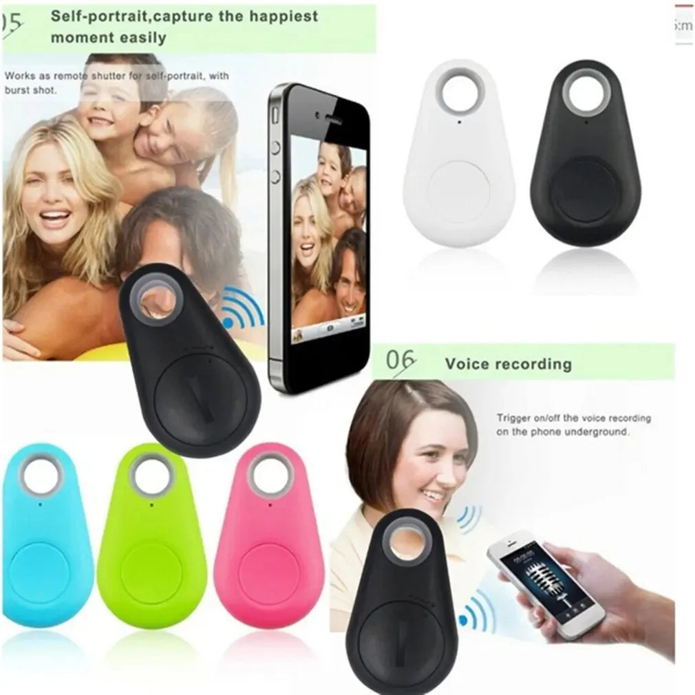 1/2pcs Mini Smart GPS Tracker Key Finder Locator Wireless Bluetooth Anti Lost Alarm Sensor Device For Kids Pets Dog Key Bicycle