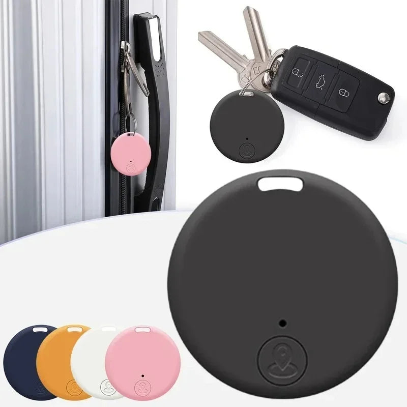 Mini GPS Locator AntiLost Alarm Wallet Keychain Smart Tag Bluetooth Compatible Tracer Keychain Dog Pet Child Tracker Key Finder