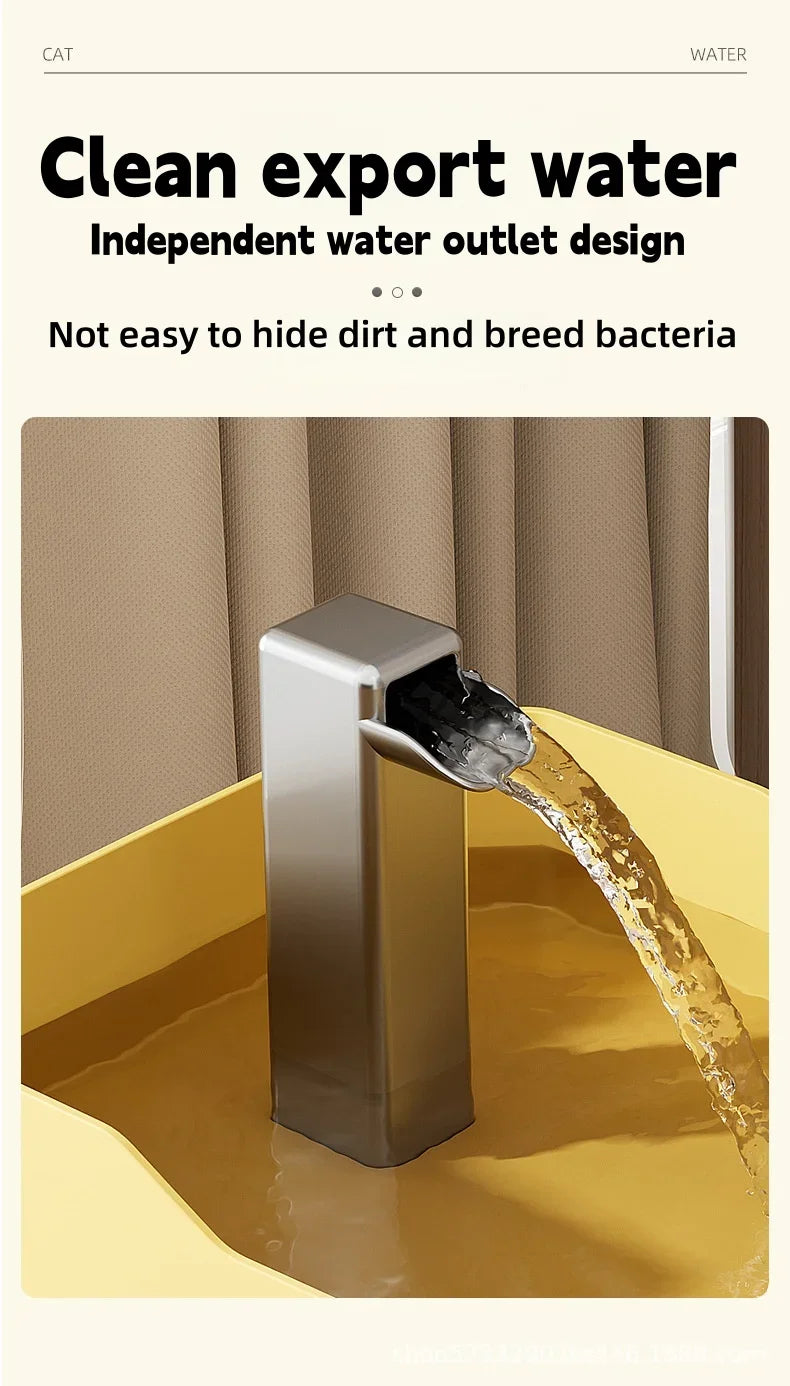 1.5L Pet Cat Water Fountain Automatic Circulating Drinking Dispenser with USB Filter Live Water  Circulation Cat Accessories