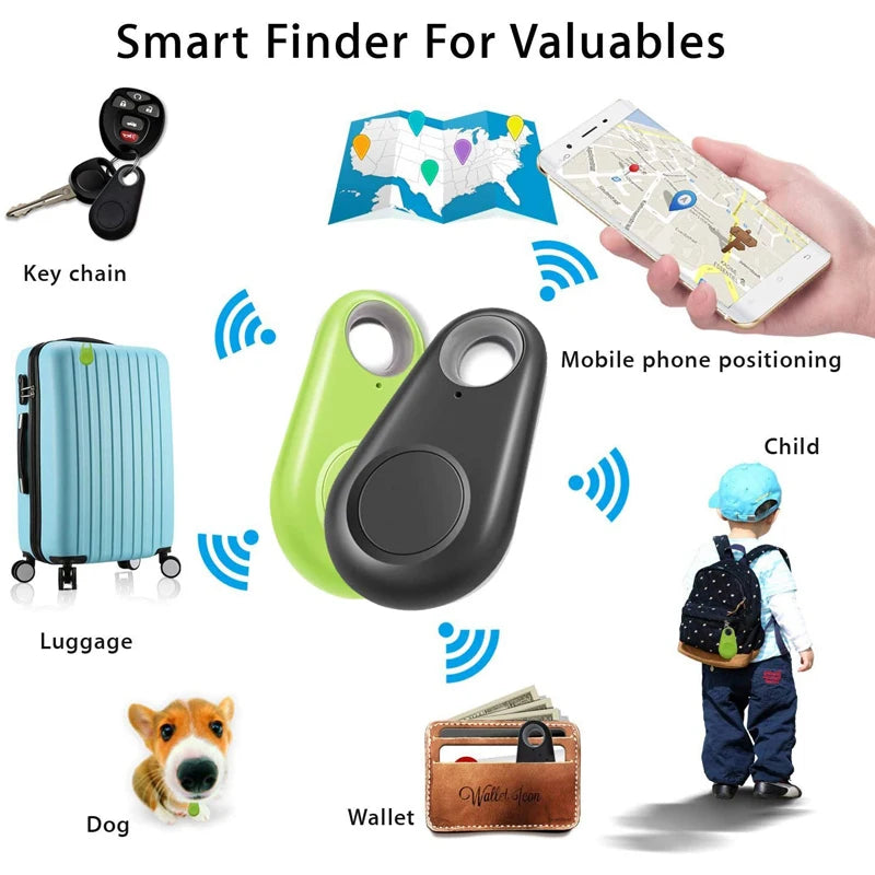 Smart Tracker Mini Pet Tracker Bluetooth Gps Car Key Anti-lost Alarm Key Life Items Lost Retrieve