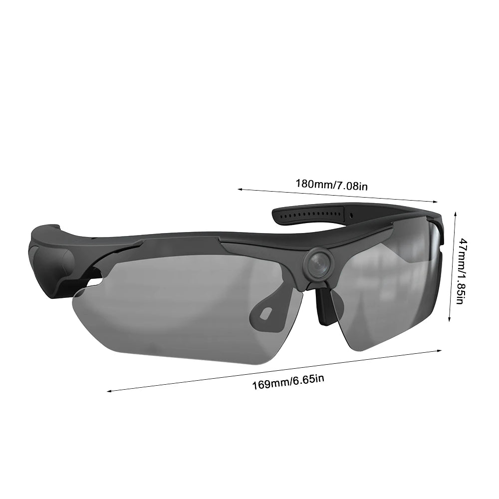 HD Camera Sunglasses – Sport DVR & Driving Cam 1080P