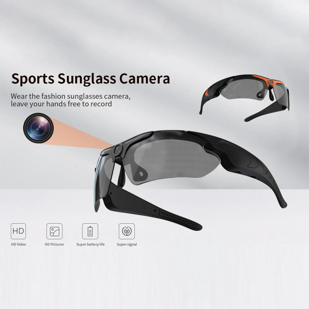 HD Camera Sunglasses – Sport DVR & Driving Cam 1080P
