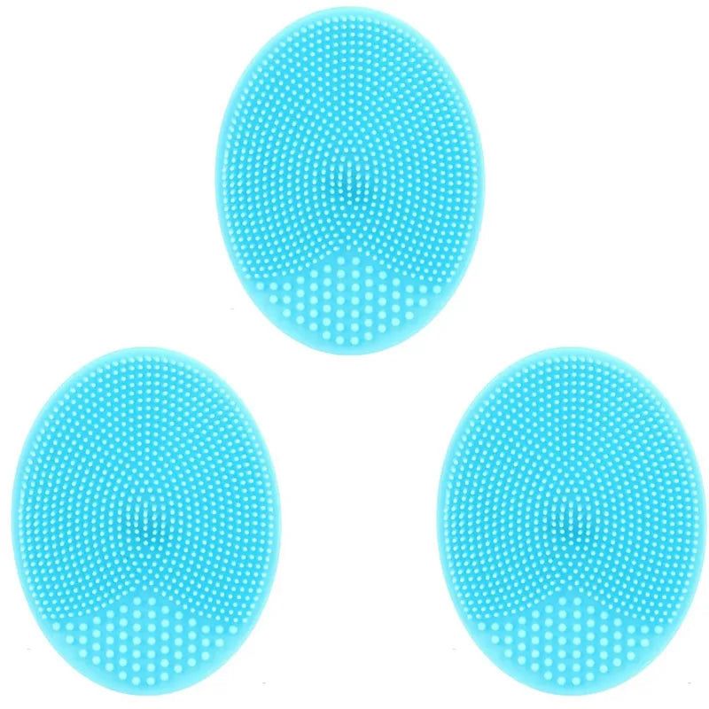 Silicone Face Cleansing Brush Facial Deep Pore Skin Care Scrub Cleanser Tool New Mini Beauty Soft Deep Cleaning Exfoliator