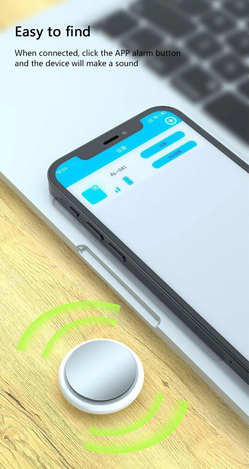 Mini Tracker Smart Bluetooth Anti Loss Kit GPS Anti Detection Intelligent Chip Bidirectional Search Pet Children Wallet AirTag