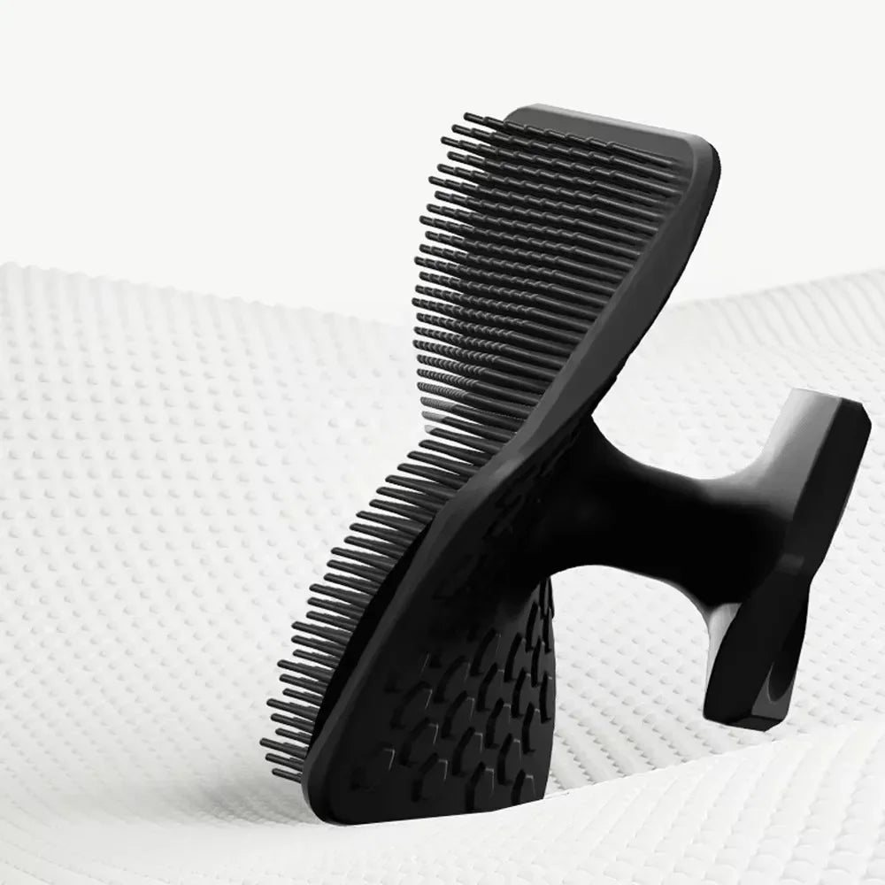 Facial Cleansing Brush Silicone Scrubber Deep Clean Massage Exfoliator For Pore Minimizing Blackhead Removal Shave Men And Women