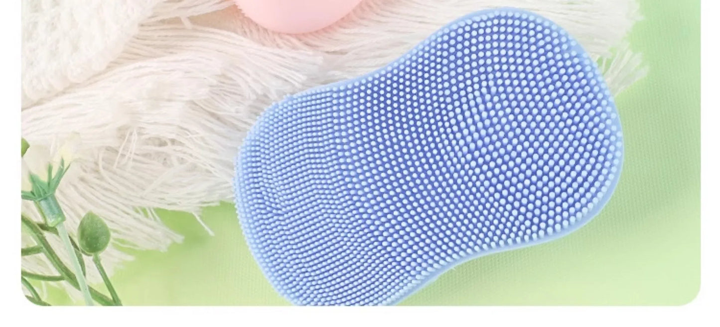 Soft Silicone Facial Cleansing Brush Face Exfoliator Blackhead Acne Removal Face Scrubber Manual Facial Cleansing Brush Skincare
