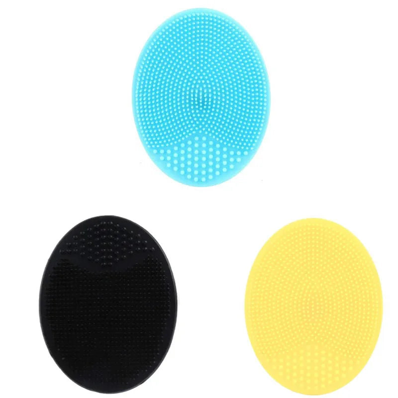 Silicone Face Cleansing Brush Facial Deep Pore Skin Care Scrub Cleanser Tool New Mini Beauty Soft Deep Cleaning Exfoliator