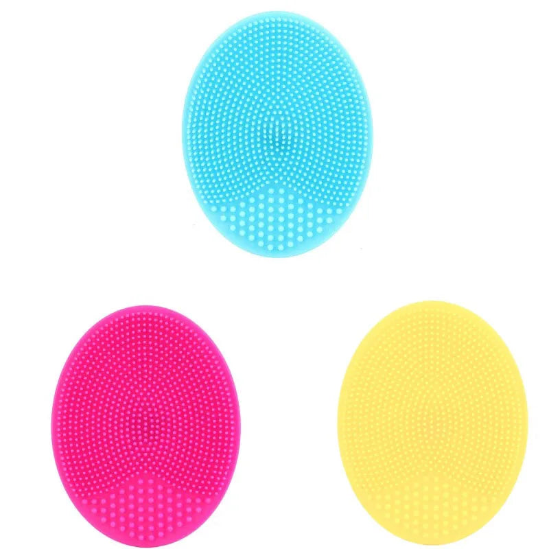Silicone Face Cleansing Brush Facial Deep Pore Skin Care Scrub Cleanser Tool New Mini Beauty Soft Deep Cleaning Exfoliator