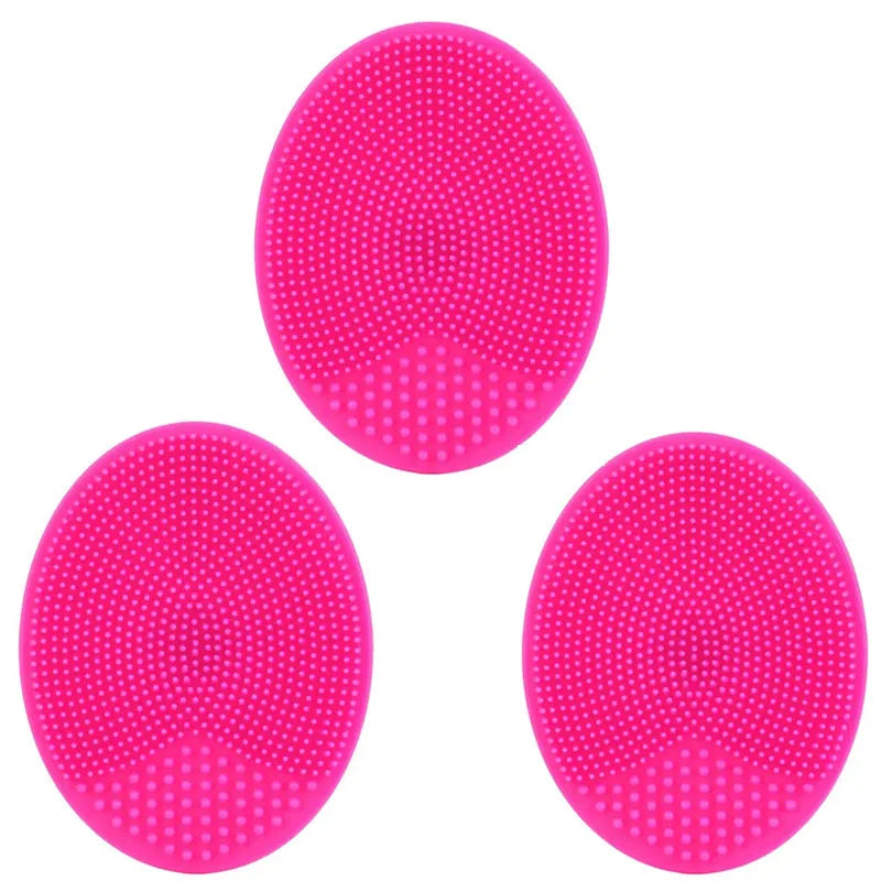 Silicone Face Cleansing Brush Facial Deep Pore Skin Care Scrub Cleanser Tool New Mini Beauty Soft Deep Cleaning Exfoliator