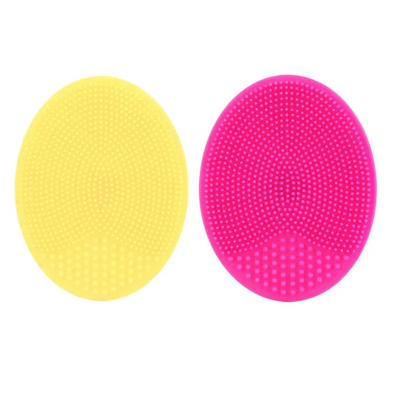 Silicone Face Cleansing Brush Facial Deep Pore Skin Care Scrub Cleanser Tool New Mini Beauty Soft Deep Cleaning Exfoliator